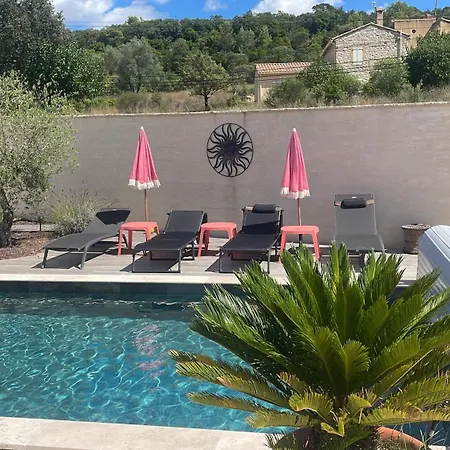 Mas Laome Proche D'uzes Сasa de vacaciones Saint-Just-et-Vacquières