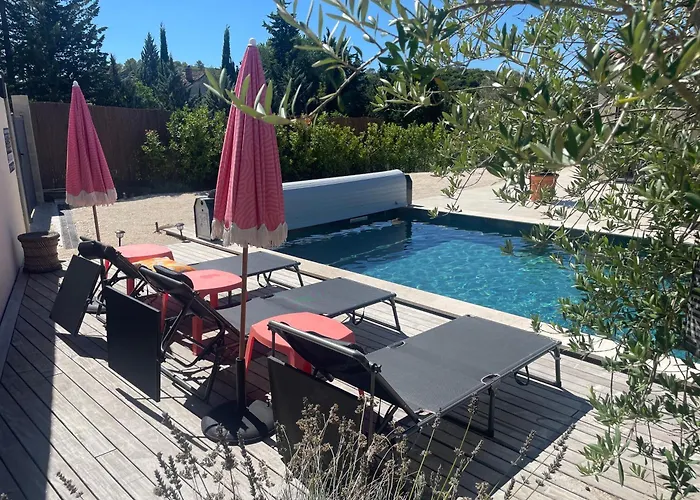 Сasa de vacaciones Mas Laome Proche D'uzes Saint-Just-et-Vacquières